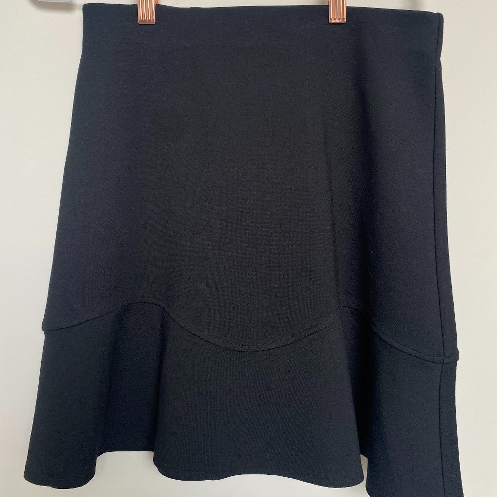 Loft Formal Black Mini Skirt in Black